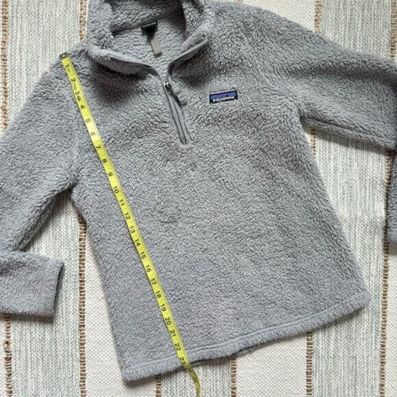 Patagonia Los Gatos Grey Fleece 1/4 Zip Pullover Sweater Women’s Size XS - Picture 7 of 10
